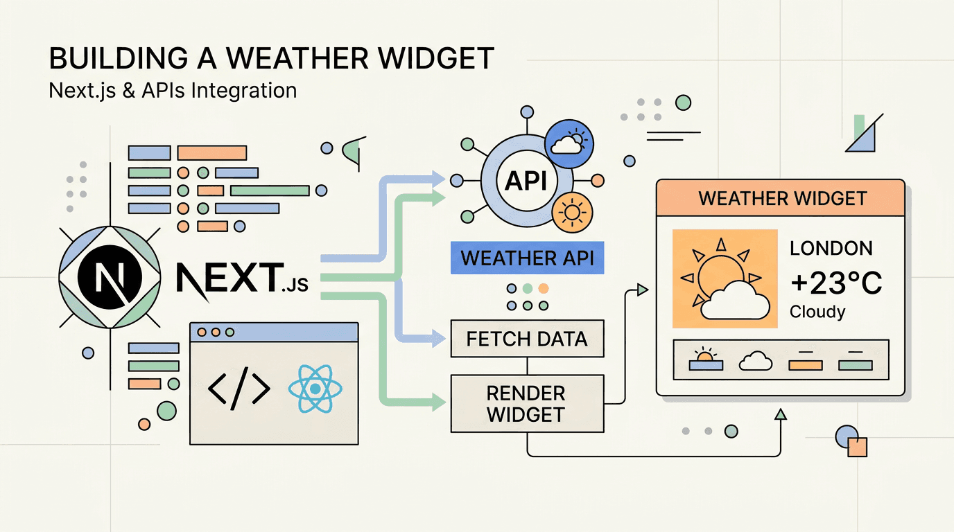 Open-Meteo ve Next.js ile Hava Durumu Widget'ı Yapımı cover image