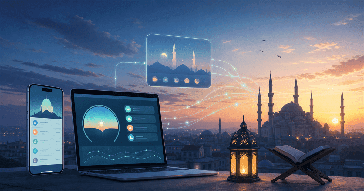 Namaz Vakti, İmsak ve İftar API'leri cover image